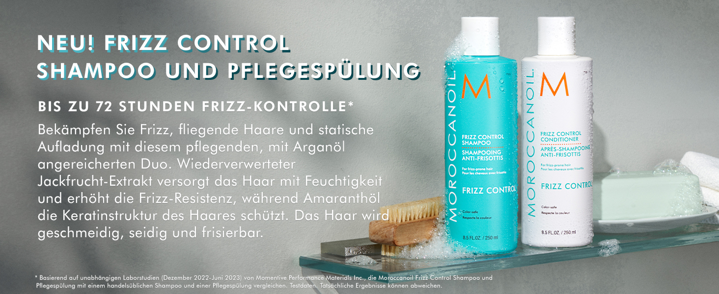 Frizz shampoo, kroezen conditioner, haarbehandeling, haarverzorging