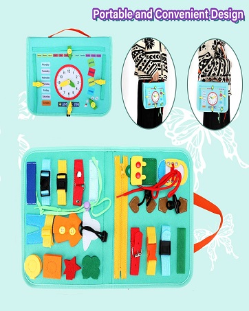 Busy Board for Toddlers