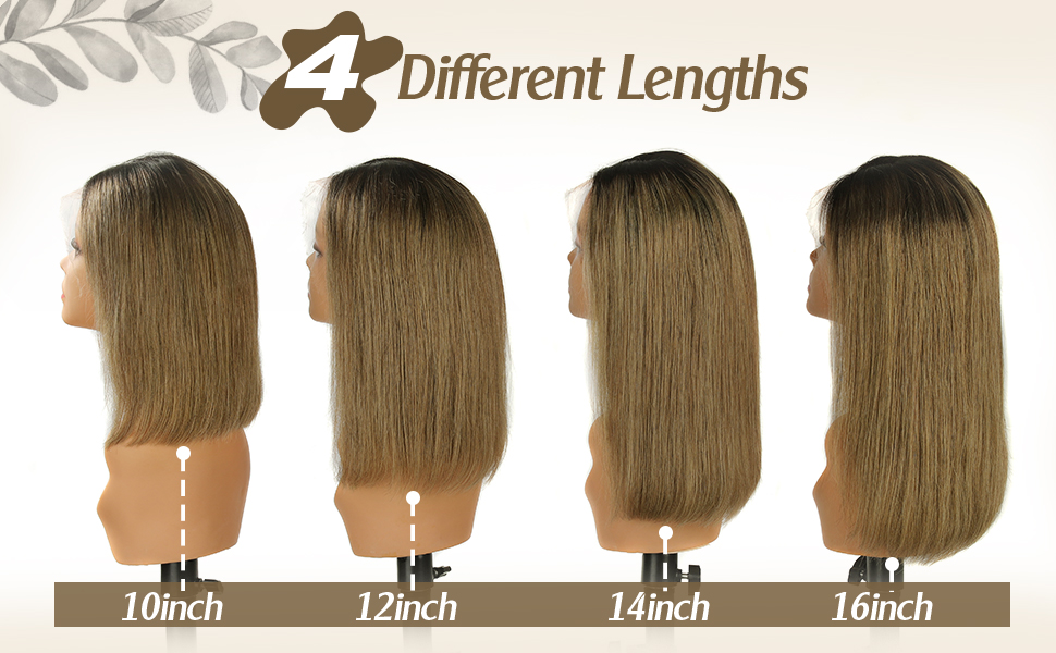 ombre lace front wigs