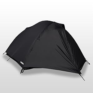 タラスブルバ　トンネル型　テント　１～２人用　ソロキャンプ　黒 タラスブルバ トンネル型 テント 1～2人用 ソロキャンプ 黒