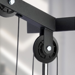 gym cable machine wheel