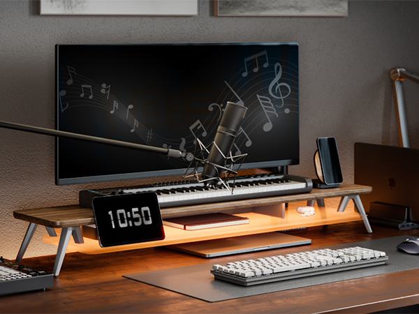 Amazon.co.jp: Fenge モニター台 卓上 パソコン台 デスク