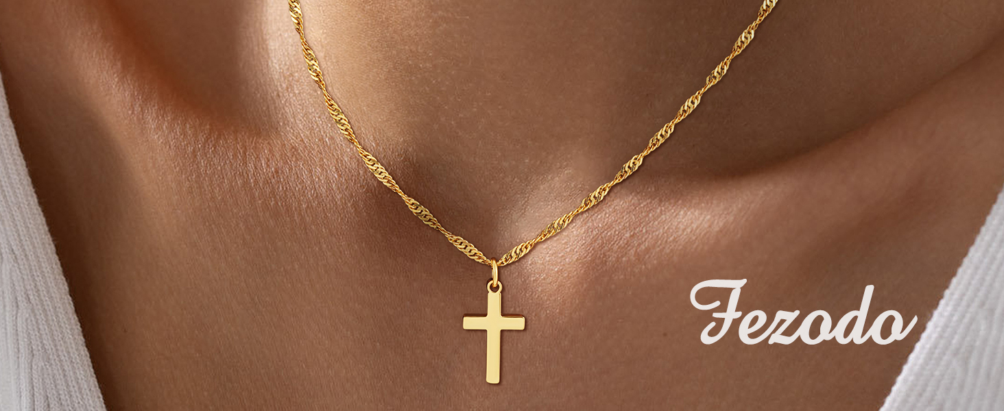 cross necklace for women