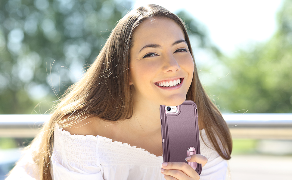 DMDMBATH for iPhone SE 2022 Case with Screen Protector, SE 3 Case