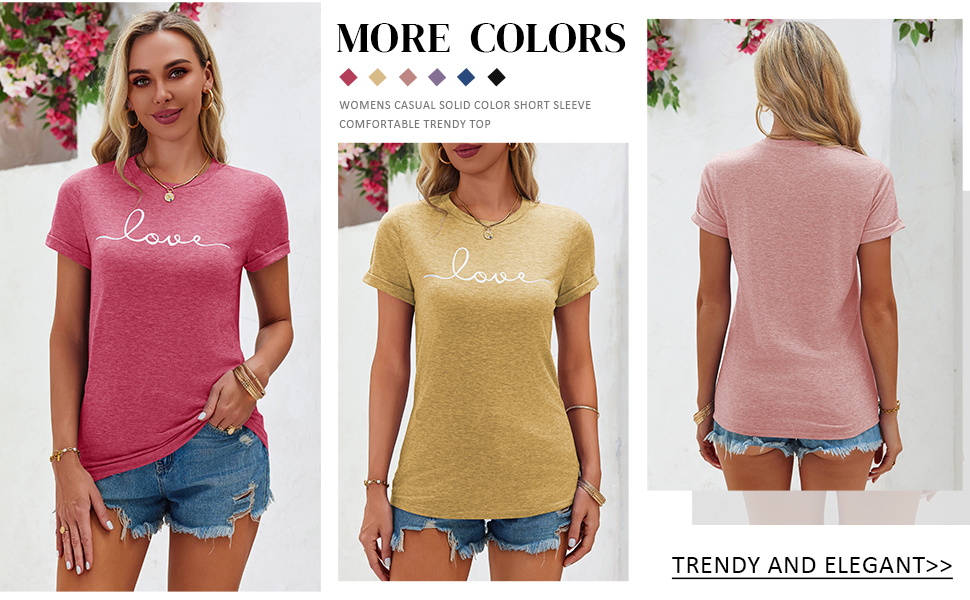 love tshirt tee
