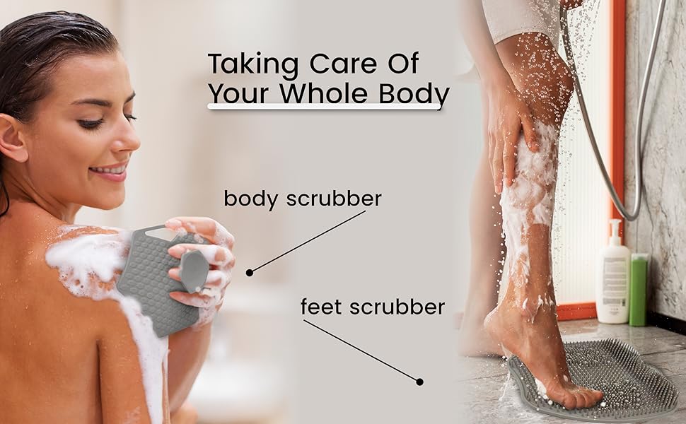 Shower Exfoliation and Cleansing Bundle