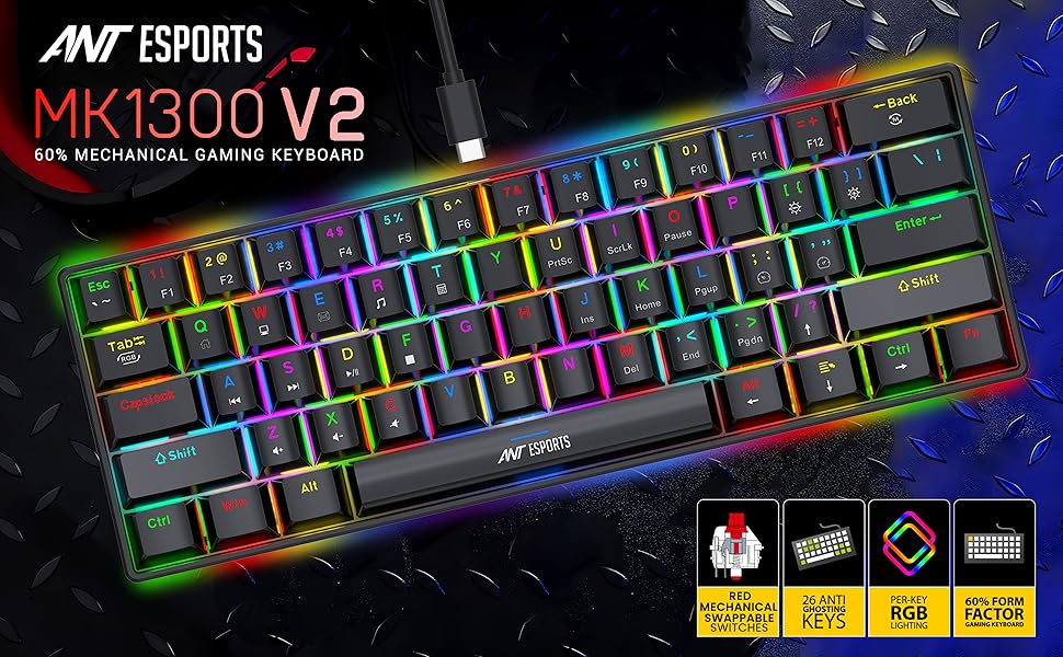 MK1300 Mini V2_Red Switch