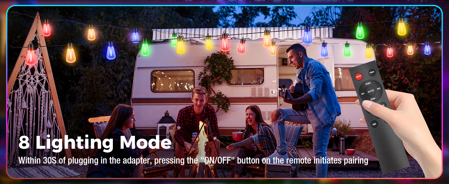 edison bulb string lights outdoor