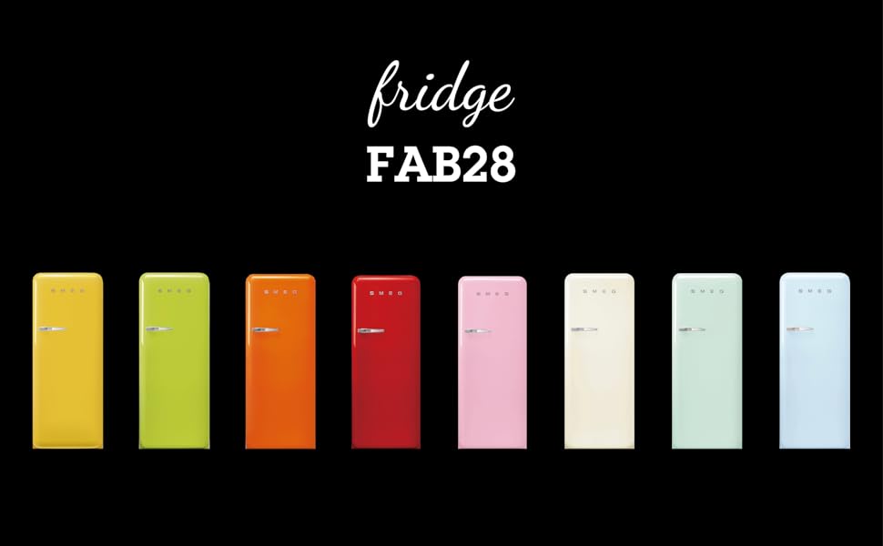 Amazon | 【日本正規品】SMEG スメッグ 冷蔵庫 (オレンジ