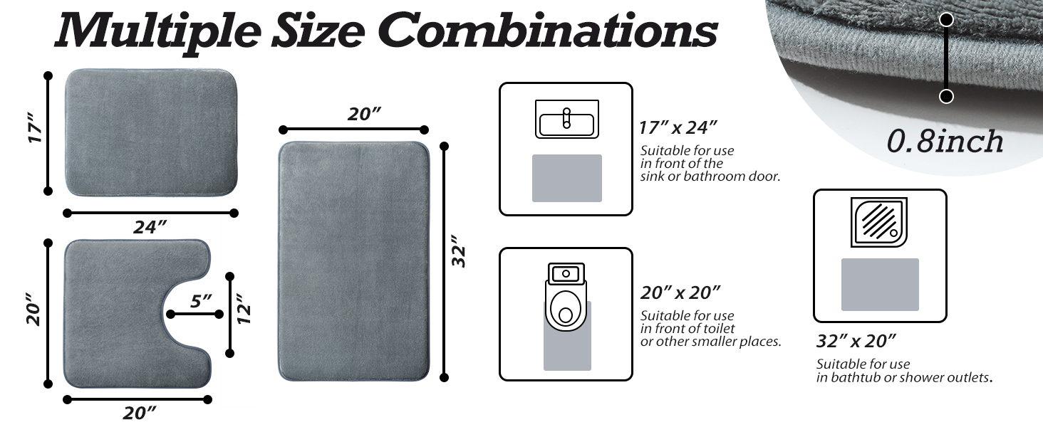 Multiple Size Combinations