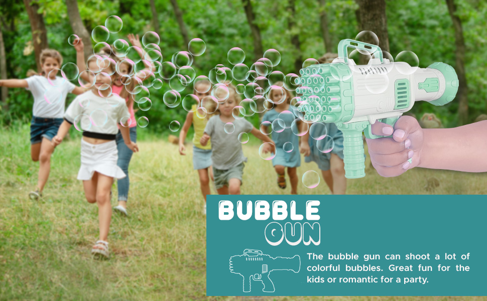 Buy NHR 32 Hole Large Electric Bubbles Gun for Toddlers Toys,Gatling