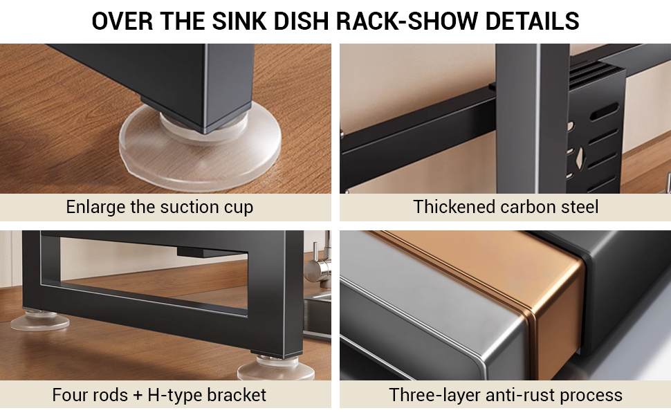 sink dish rack  over the sink dish rack  dish drying rack  kitchen dish rack