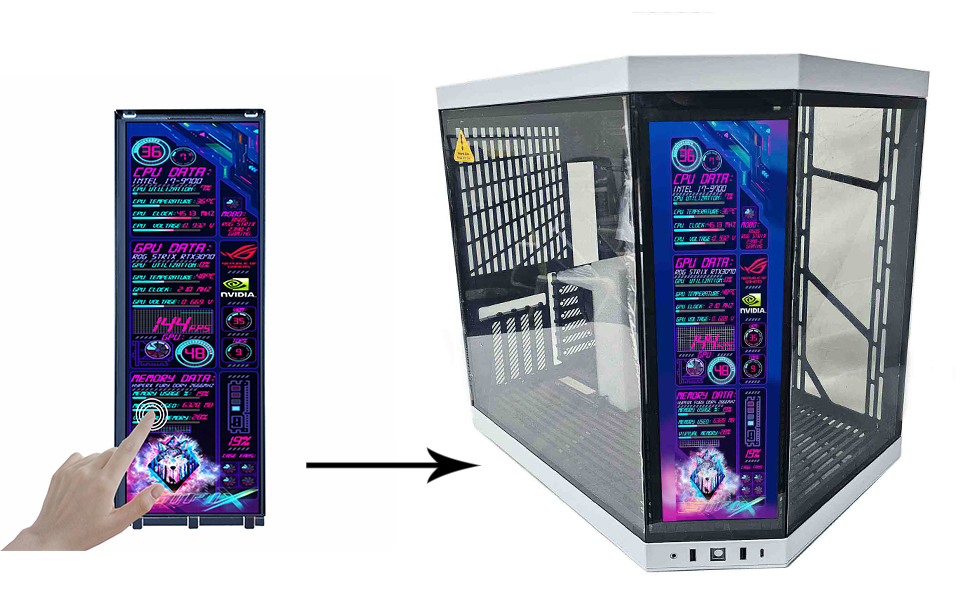 y70 touch lcd screen monitor