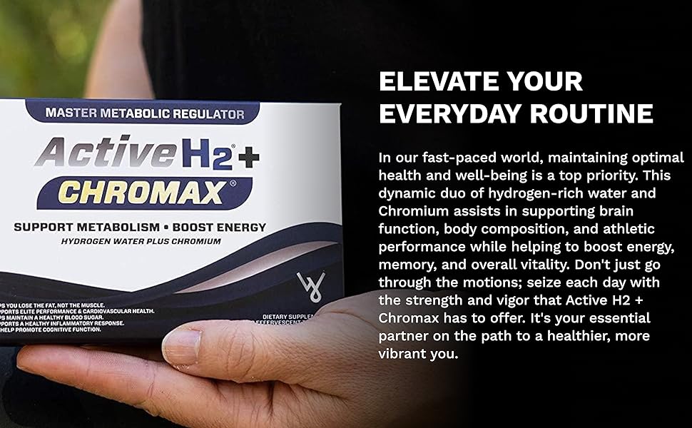 Active H2 Chromax Support Metabolism Boost Energy