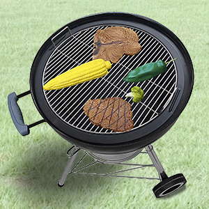 Fits Weber 18 inch ball barbecue grill