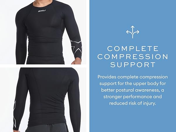 2XU【THERMAL L/S COMPRESSION TOP】S Men's Long Sleeve Tops - Compression, Running & Gym – 2XU US