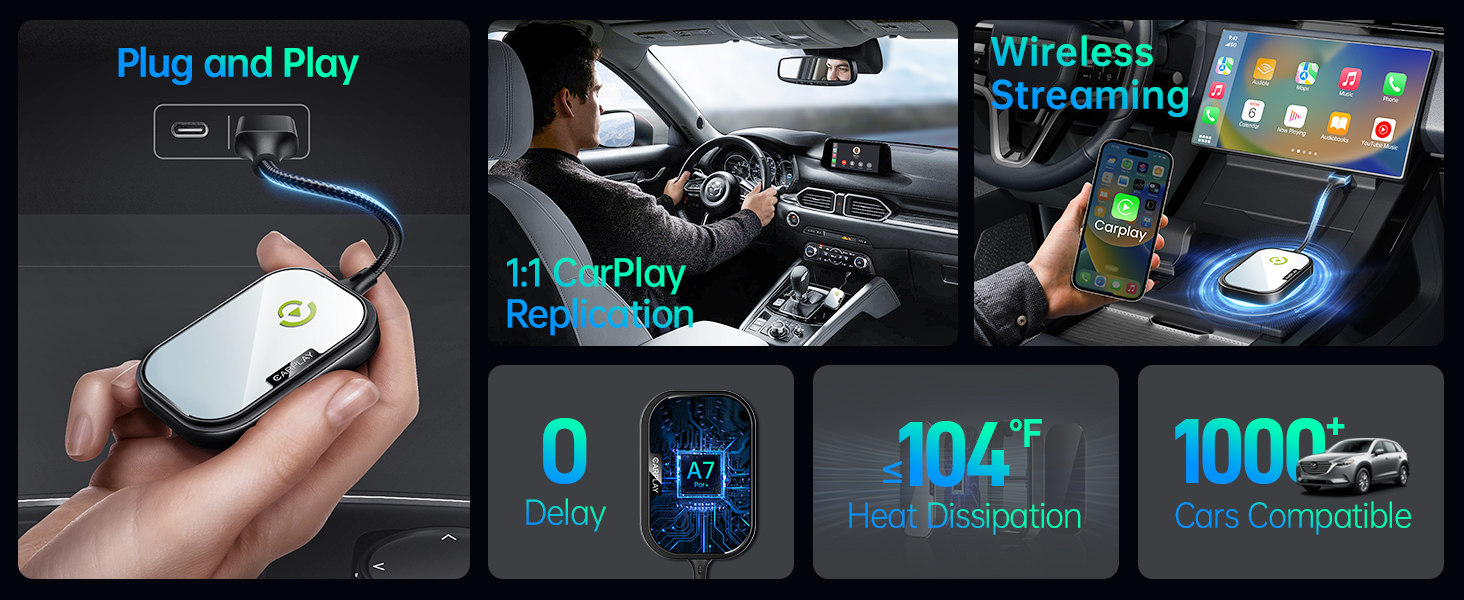 Wireless CarPlay Adapter