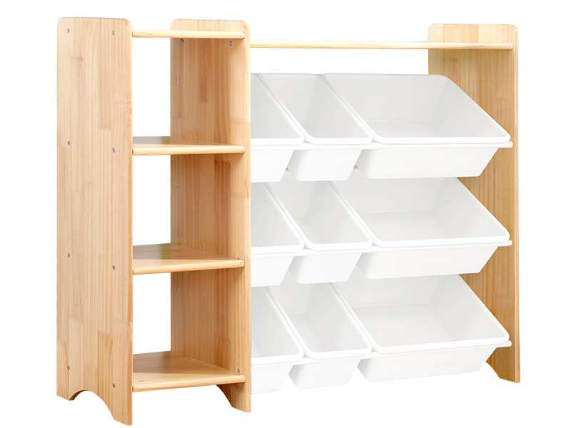 MallBest 4Tier Kids' Toy Storage Organizer Shelf 100