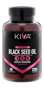Black Seed Oil Capsules by Kiva Health