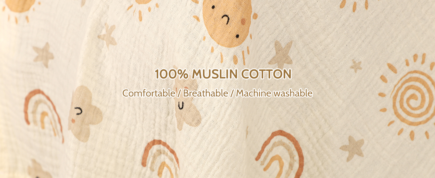 Muslin Car Seat Cover Baby Girls Boys