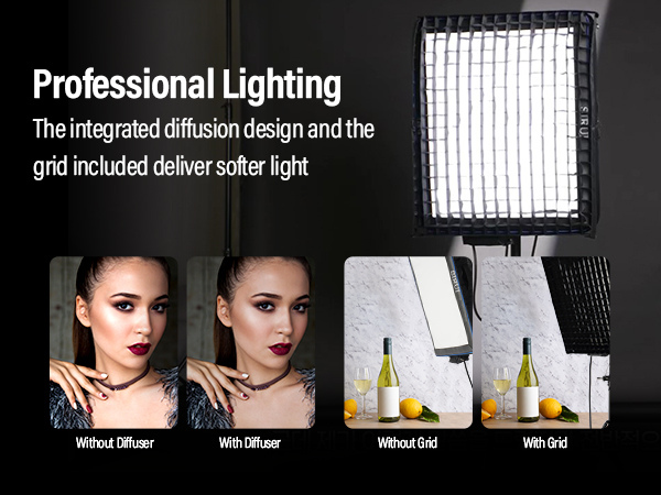 Amazon.com : Sirui 200W Automatic Inflatable Bi-Color LED Video