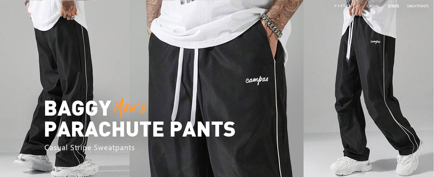 baggy casual pants