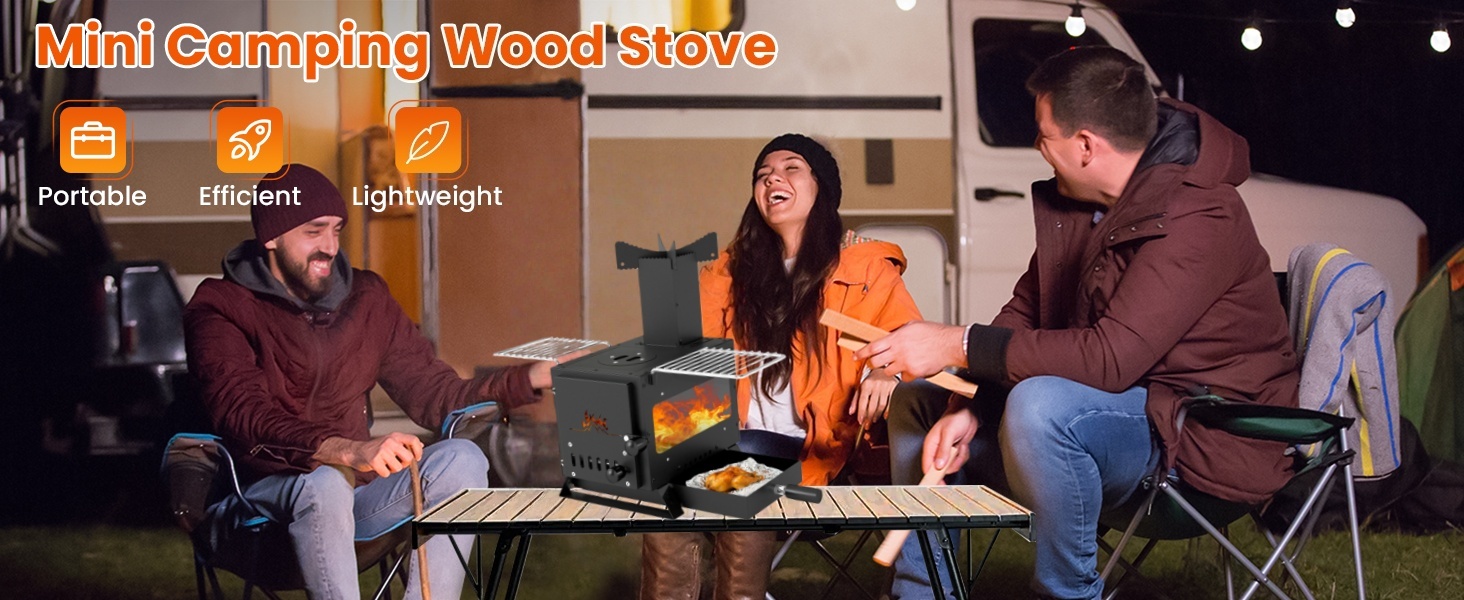 burning stove