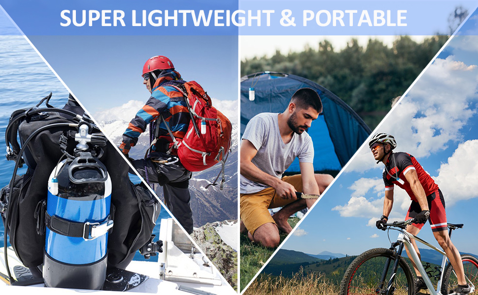 Genwiss Dive Light, Marker Lights for Scuba Diving, Diving