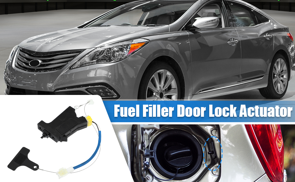 X AUTOHAUX Fuel Door Lock Actuator 815903S000 for Hyundai