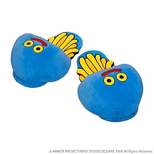 ドラゴンクエスト　ぬいぐるみ　キングスライムスリッパ　セット ドラクエ スマイルスライム ぬいぐるみスリッパ キングスライム