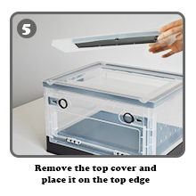 Reptile Breeding Box Reptile Feeding Container Aquarium