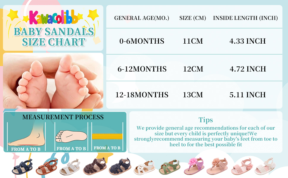 infant baby girls boys Soft PU leather Non-slip sandals with rubber soles summer sandals shoes