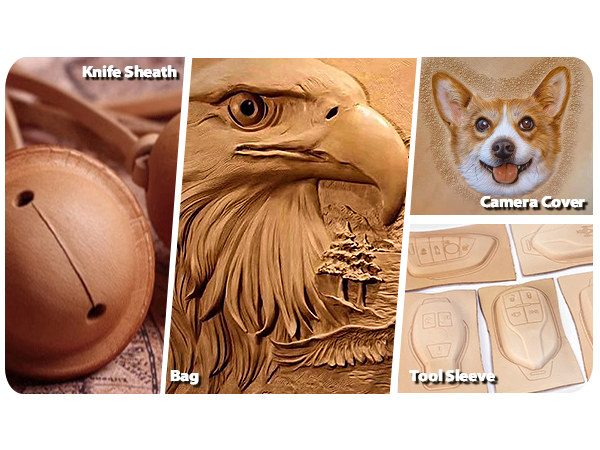 tooling leather square leather sheets leather pieces cowhide leather hide raw leather roll