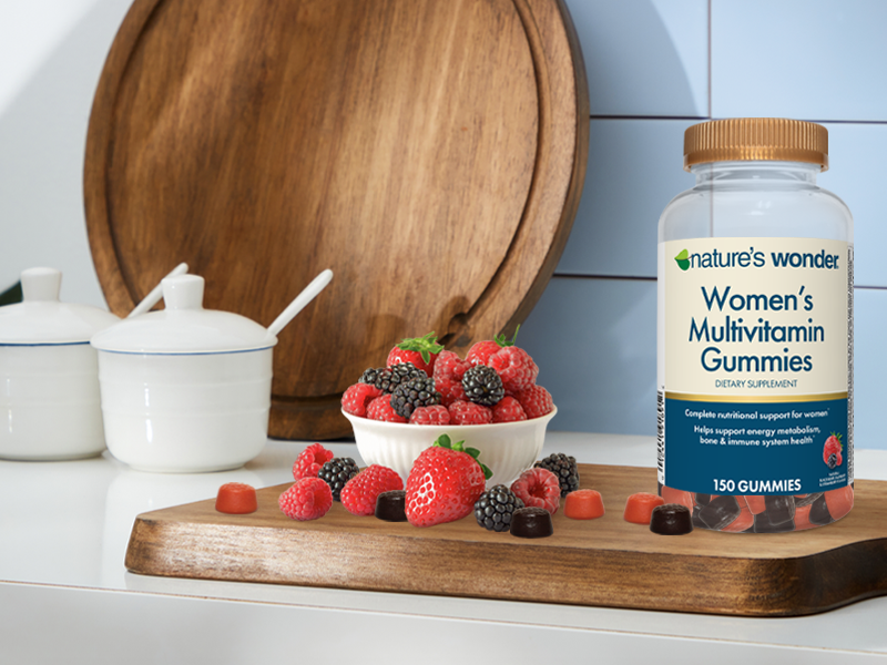 Women's multivitamin gummy, women's daily multivitamin