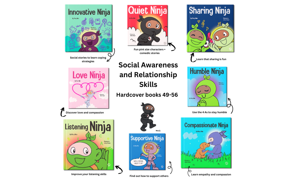 Ninja Life Hacks Social Awareness and Relationship Skills 8 Hardcover