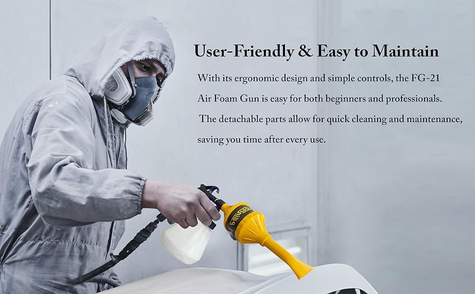 Spray Gun Air Foam Extension SPN-MC368P
