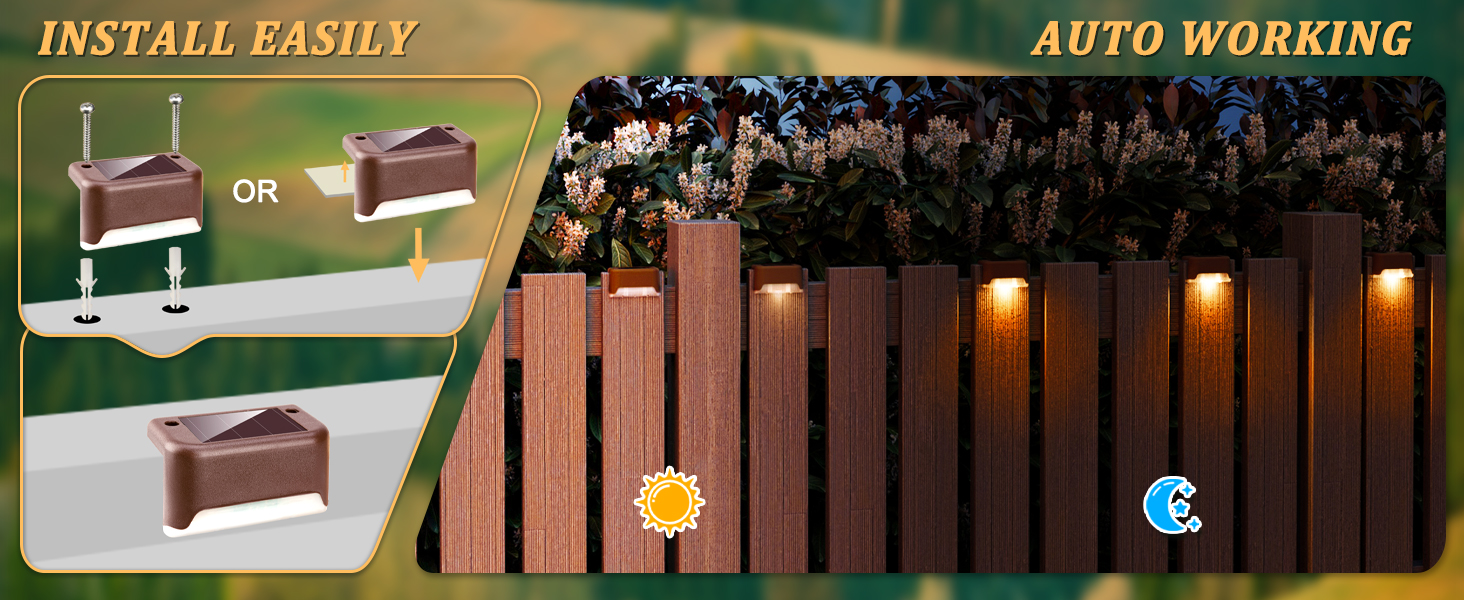 Solar Deck Lights