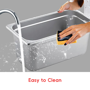 Food Grade Stainelss Steel Commercial Food Steam Table