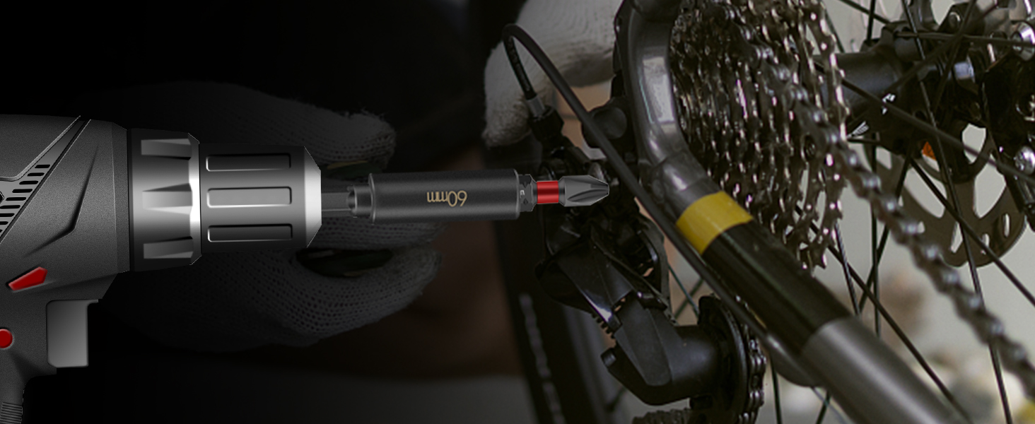 15PCS Impact Rated SAE Nut Driver Set with Socket Adapter and