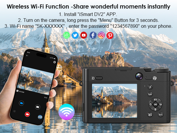 wifi digital camera