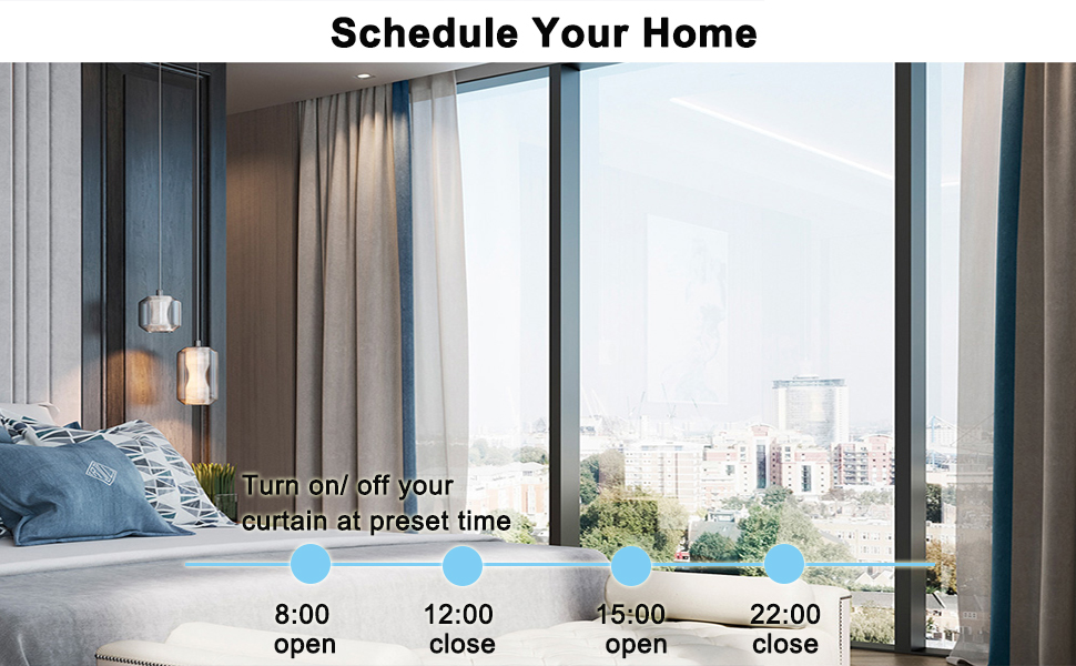 Dherju Smart Curtains System, Automatic Curtain Opener