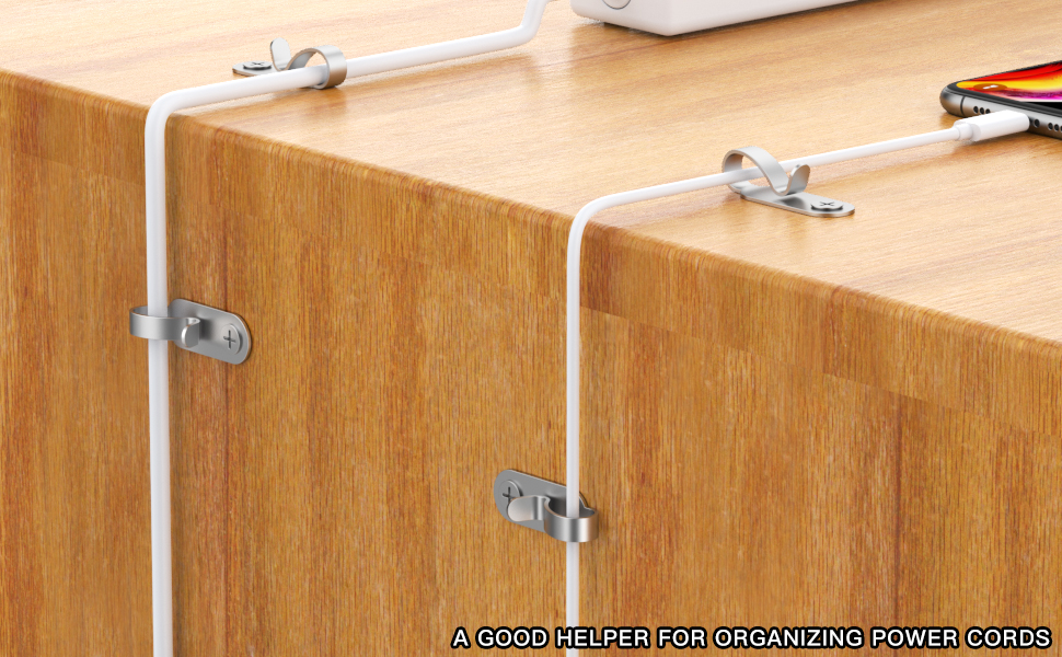 Lewufe String Lights Hanger Hooks Stainless Steel, Outdoor Screw Hooks for Christmas