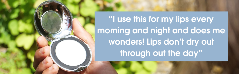 miracle balm review - my lips don't dry out thoughout the day
