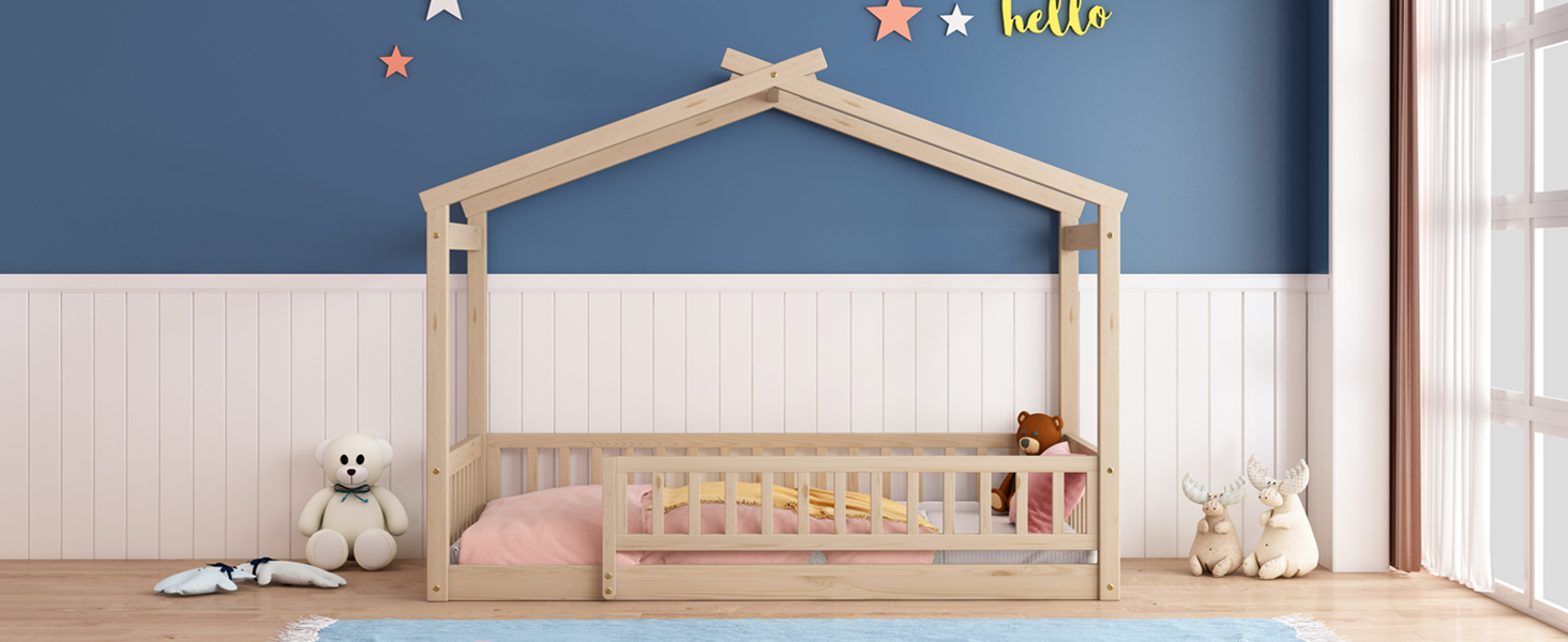 Natural house bed