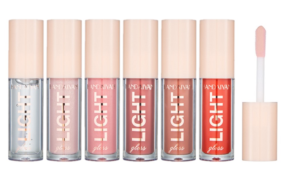 6Pcs Lip Oil Light Lip Gloss Set