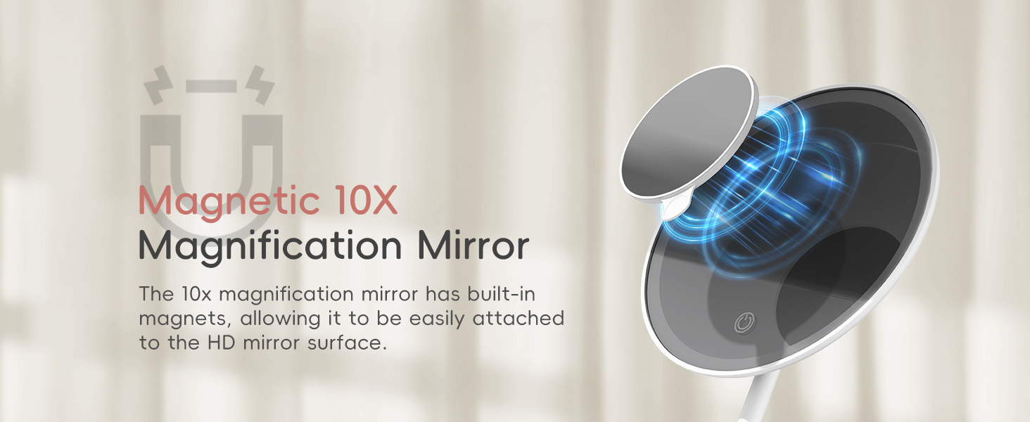 led makeup mirror