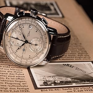 ZEPPELIN ツェッペリン 100周年記念　クォーツ　男性用腕時計 Amazon.co.jp: [ツェッペリン] 腕時計 Special Edition 100