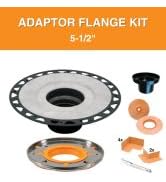Schluter Kerdi-Drain-A Adaptor Kit - Ideal for Larger Variety of Clamping Ring Drains - 140mm-5-1...