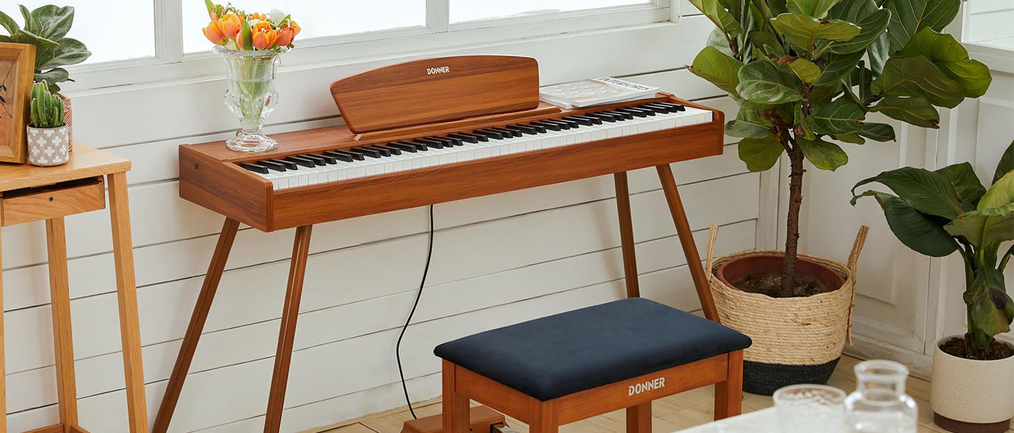Donner DDP80 88 Key Weighted Keyboard Piano, Beginner