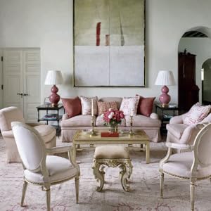 Pink living room